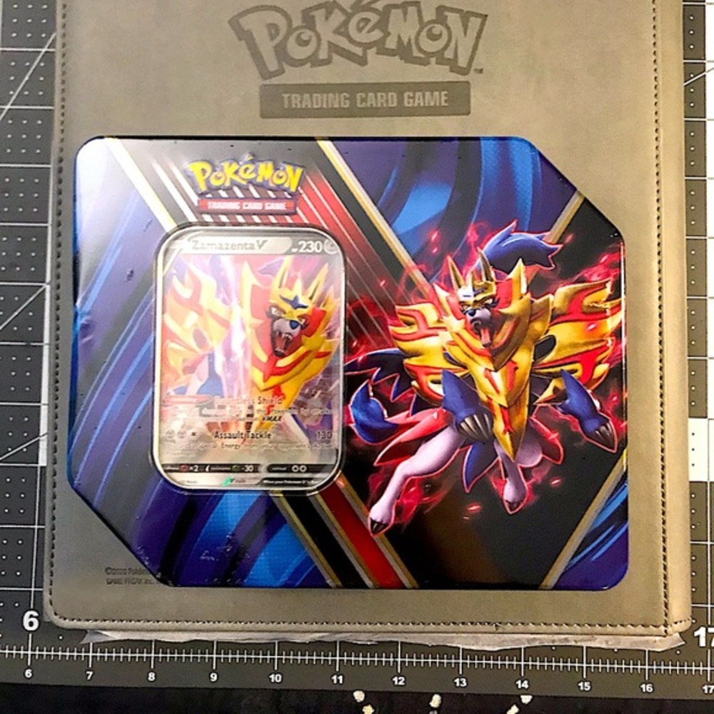 Pokemon Zamazenta V Galar Legends Tins! Factory SEALED!